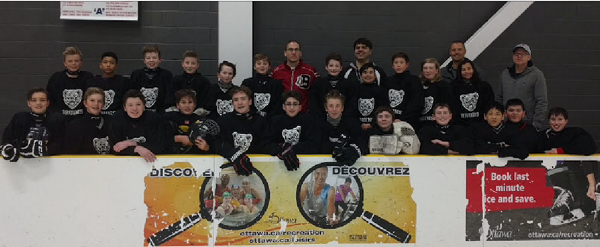 Picture of Inaugural Bell Intermediate Hockey Team